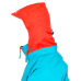 Stowable lightweight hood
